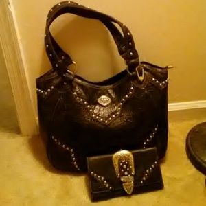 Montana west bag and wallet